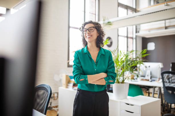 istock Confident mid adult female professional 1150572067
