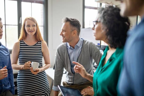 istock Multi-ethnic professionals planning strategy in office 1150572119