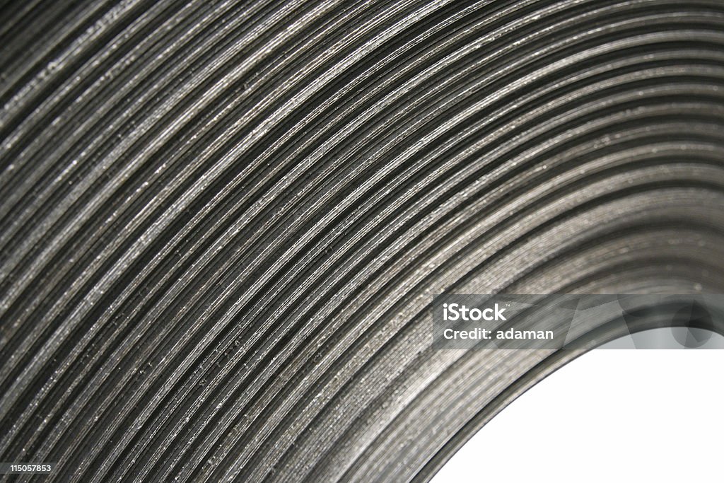 sheet metal sheet metal roll At The Edge Of Stock Photo