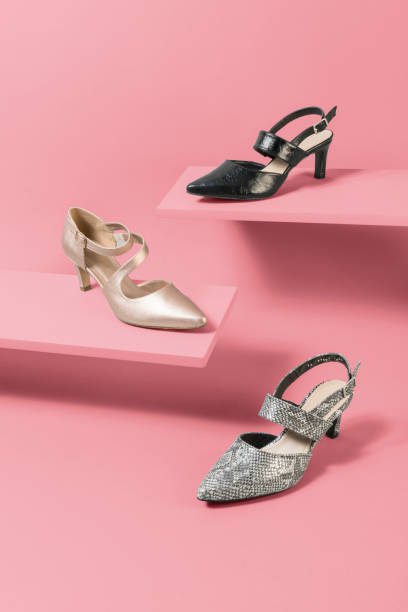 istock Shoes on colorful background 1150579724