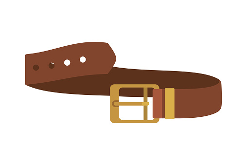 masculine elegant belt icon vector illustration design