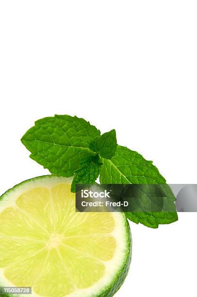 Mint And Lemon Stock Photo - Download Image Now - Citrus Fruit, Close-up, Cocktail