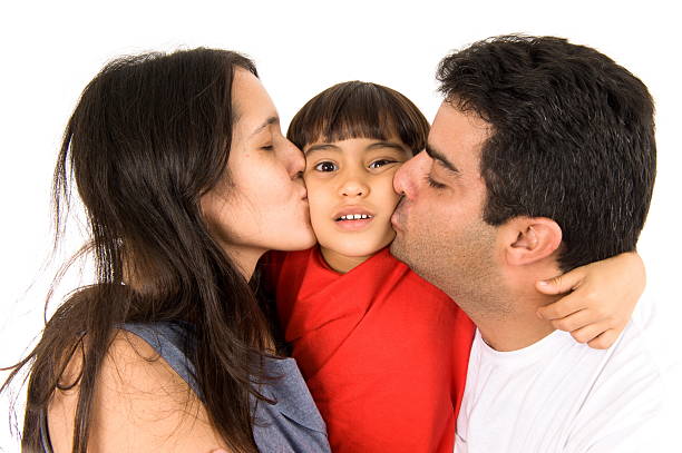 istock Father Mother and Son 115060092