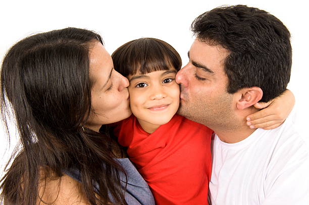 istock Father Mother and Son 115060103