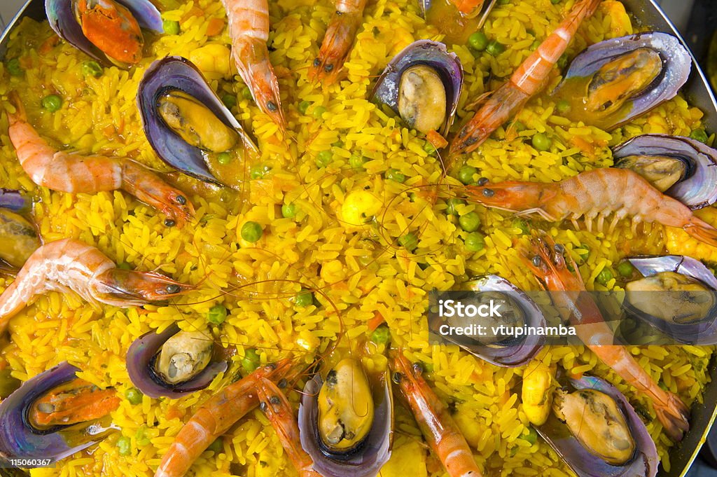 Paella - Royalty-free Amarelo Foto de stock