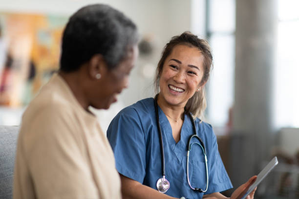 istock Doctor and patient having a conversation 1150608015
