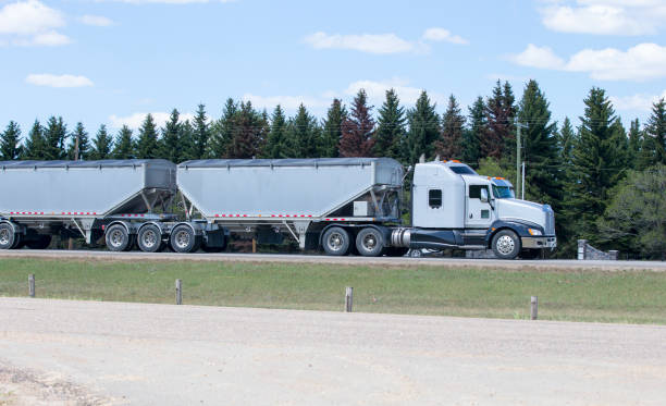 istock Heavy Cargo on the Road 1150616875