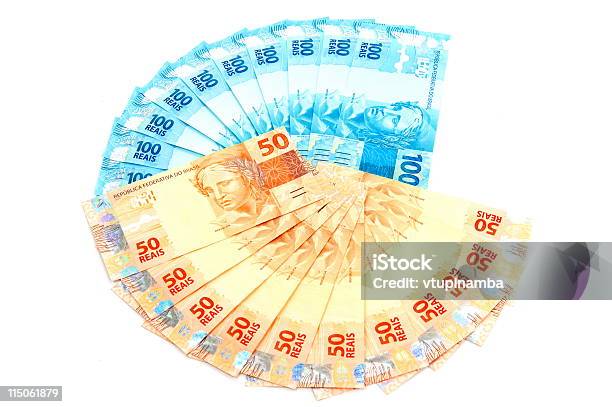 New Brazilian Money Stock Photo - Download Image Now - Brazilian Currency, Number 100, Brazil