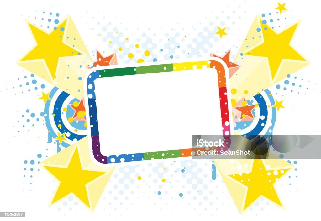 Exploding Rectangle Stock Illustration - Download Image Now - Abstract ...