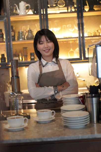istock Coffee shop's leisure time in day 1150630218