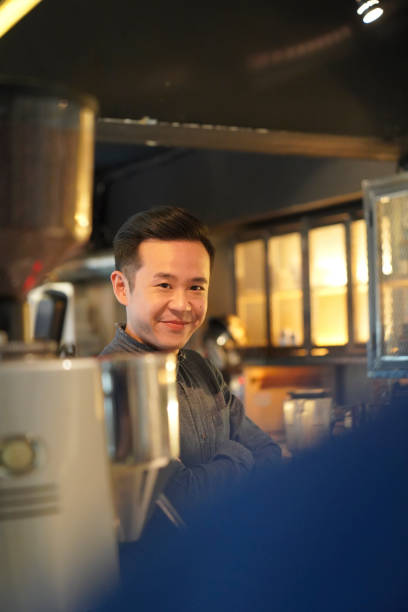 istock Coffee shop's leisure time in day 1150630352
