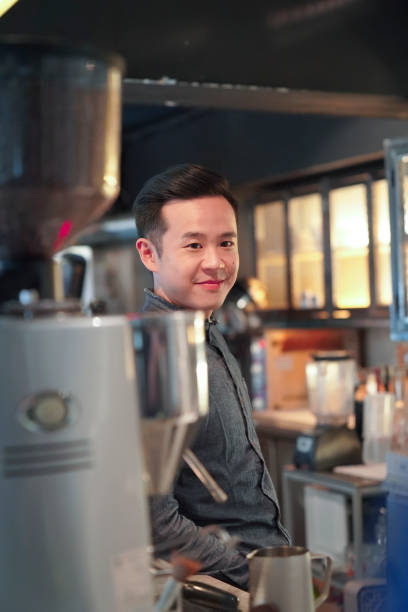 istock Coffee shop's leisure time in day 1150630866