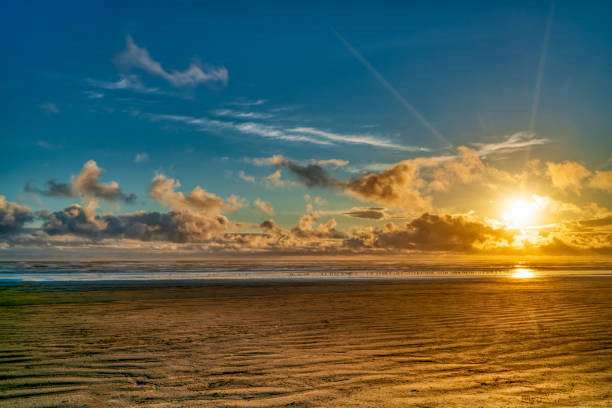 istock Beautiful Sunset At Pacific Beach Washington State, USA 1150634499