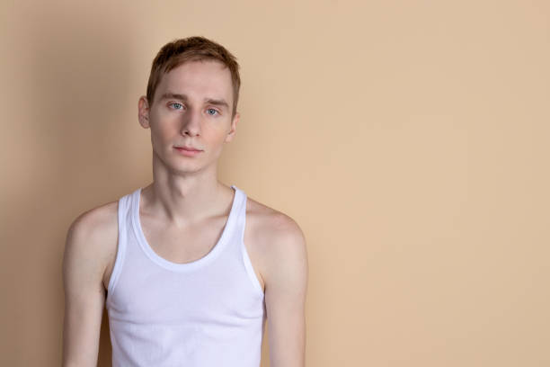istock Young serious man posing and looking at camera 1150634866