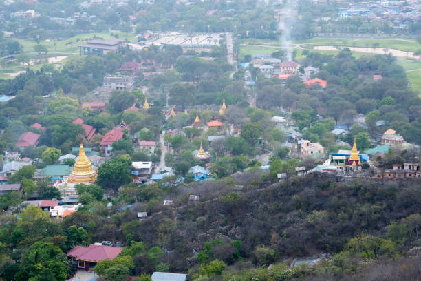 istock Mandalay city as seen from Mandalay hill 1150647489