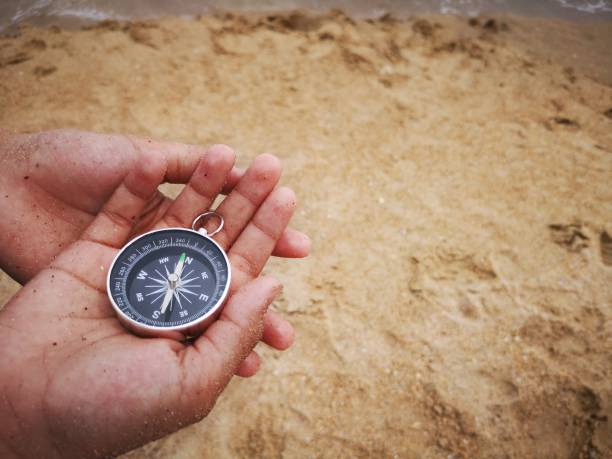 istock s showing your direction and your navigation by facing to the ocean 1150651106