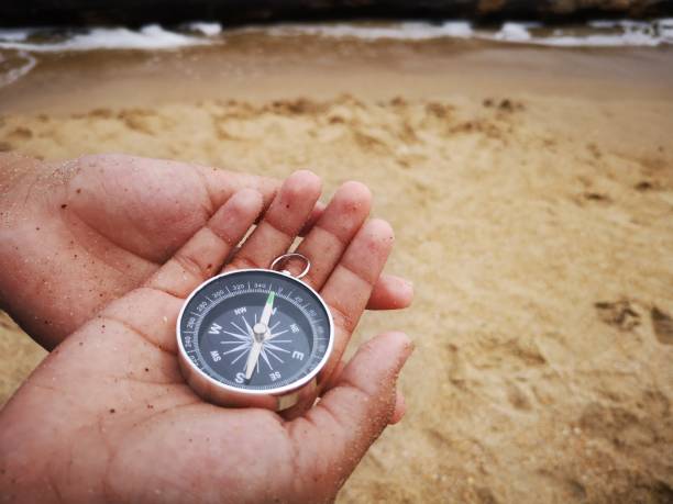istock s showing your direction and your navigation by facing to the ocean 1150651178