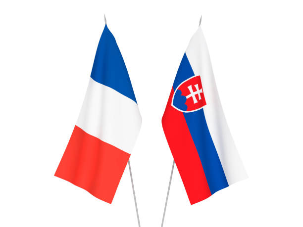 istock France and Slovakia flags 1150652410