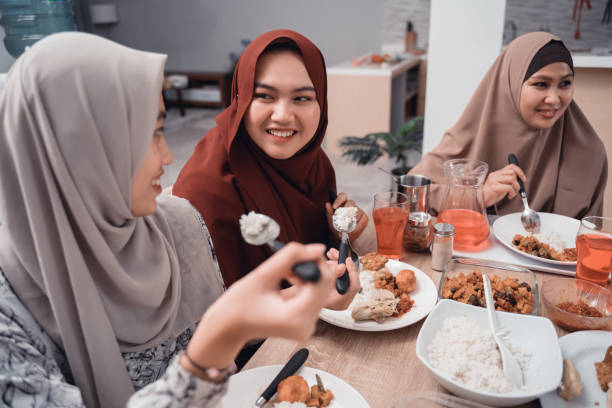 istock asian muslim family iftar dinner together 1150652831
