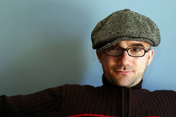 istock European Man with Beret 115065341