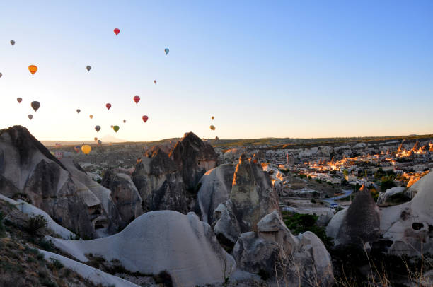 istock Hot air balloons in Cappadocia 1150654688