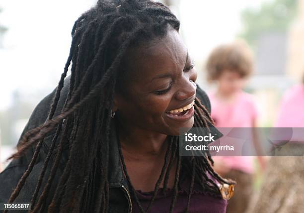 Laughing Woman Stock Photo - Download Image Now - Adult, Adults Only, African Ethnicity