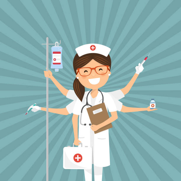 154 Busy Nurse Illustrations & Clip Art - iStock | Busy nurse station, Busy nurse  working, Busy nurse phone