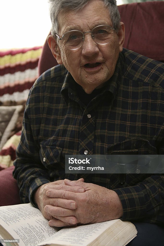 Ruhig Zeit "und" Grandpa " - Lizenzfrei 70-79 Jahre Stock-Foto