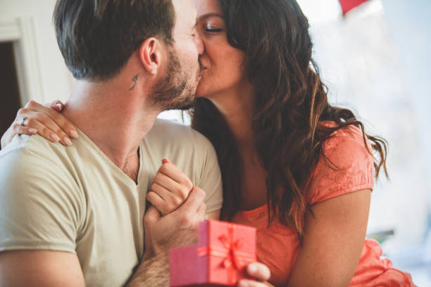 istock Kissing on their anniversary 1150673851