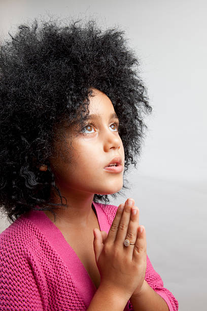 istock Praying Little Angel 115067518