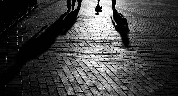 istock Family Silhouttes In the Night 115067604