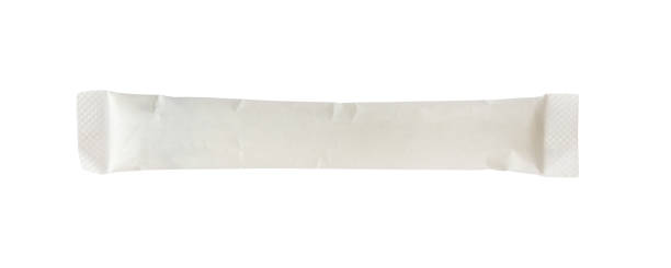 istock blank white stick sachet sugar package isolated on white background 1150676160