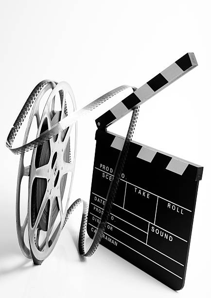 istock Clapper and film reel 115067661