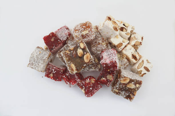 istock Almond Coconut Honey Turkish Delight Mix 1150677904