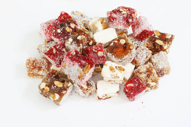 istock Coconut Figgy Pomegranate Turkish Delight Mix 1150680344