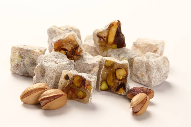 istock Pistachio of Turkish delight plane 1150684860