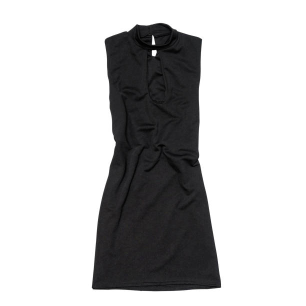 istock Little black dress on white background. Isolate 1150689424