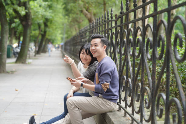 istock Getting lost and looking for friends 1150691574