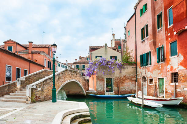 istock Scenic canal in Venice, Italy. 1150696663