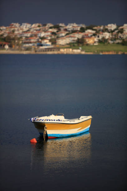 fisher boat on sea