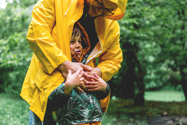 istock Father and son spending day in nature 1150707080