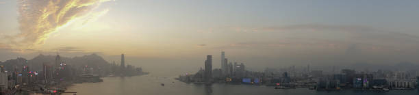 istock Hong Kong Harbour at Sunset, HDR image 1150711863