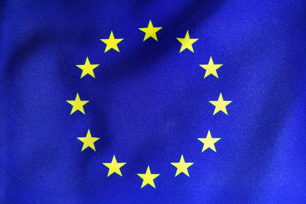 istock Full Frame Waving European Union Flag 1150715115