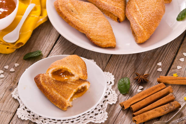 istock Florentines sweet puff pastries. 1150718063