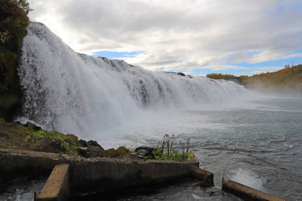 istock View of the Faxi (Vatnsleysufoss) waterfall 1150720577
