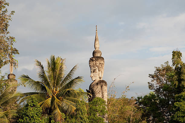 istock Buddhist stone figure in Thailand 115072428