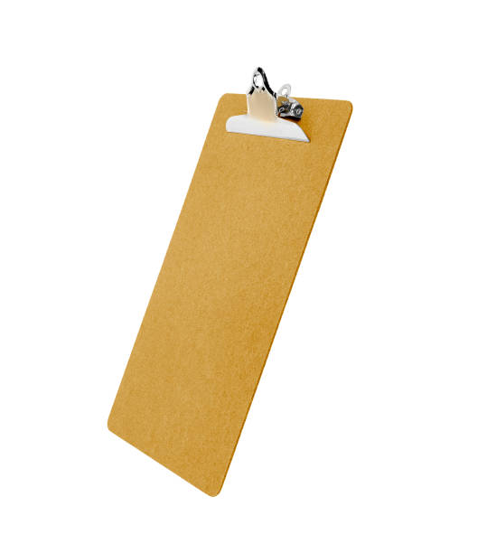 istock Wood Clipboard isolated on white 1150727890