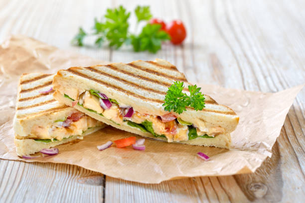 istock Grilled sandwich with chicken 1150728028