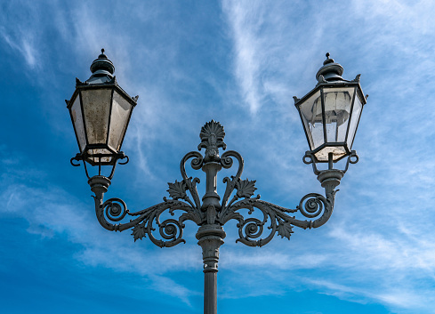 This Gas Light can be found in the Center of Berlin. It was designed by Carl Friedrich Schinkel.