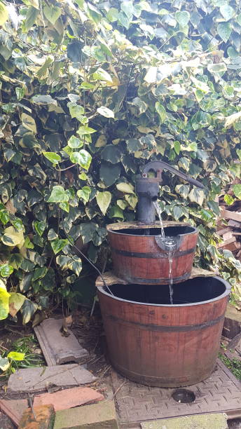 istock Garden fountain 1150728845